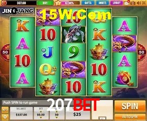 Jackpots e promoções na 207Bet